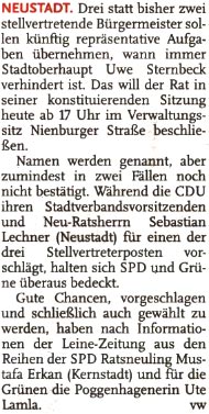 Die Vizes gibt es im Dreierpack