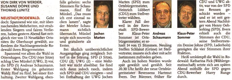 Ortsrte - spannend wie nie (Text)