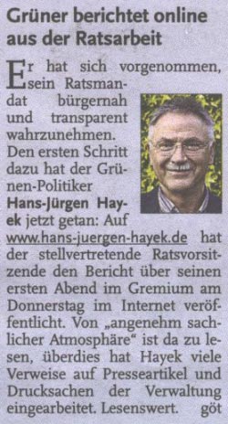 Webseite hans-juergen-hayek.de