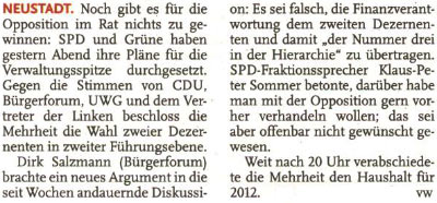 Mit Macht zieht Rot/Grn seine Plne durch