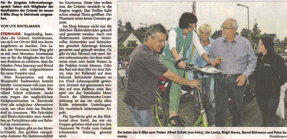 Elektrisch um das Steinhuder Meer