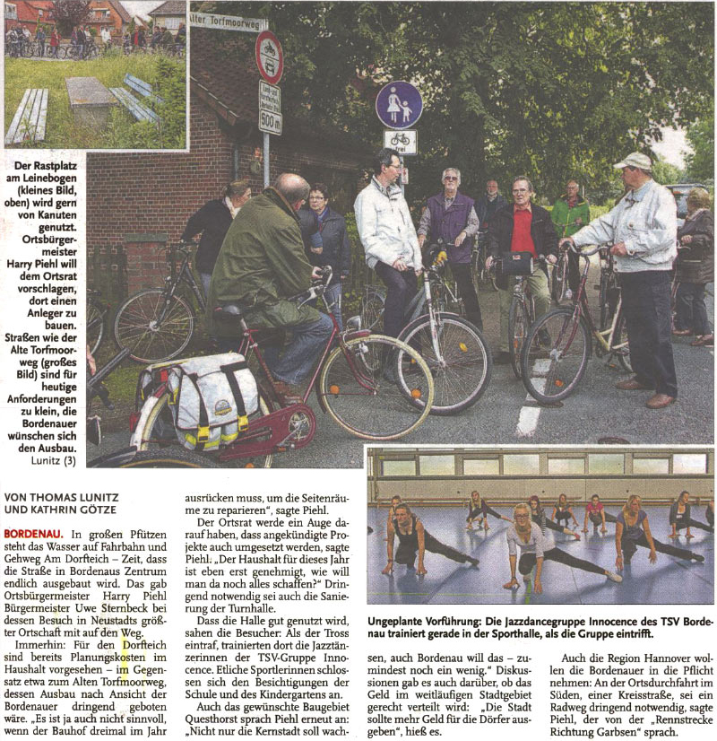 Grtes Dorf will noch wachsen (Text und Bild)