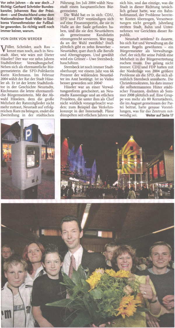 Das passierte in zehn Jahren in Neustadt (Text und Bild)