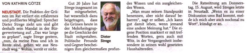 Mann des Ausgleichs verlsst Rat und Stadt (Bild und Text)