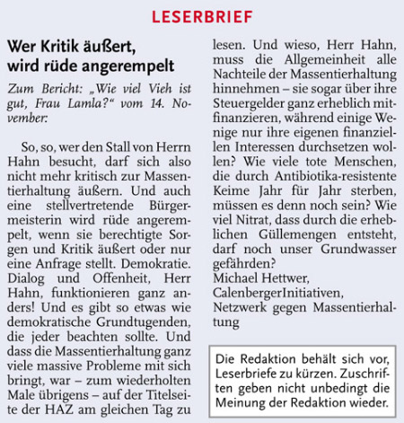 Leserbriefe