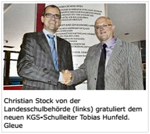 Gratulation zur Befrdrung (Text und Bild)