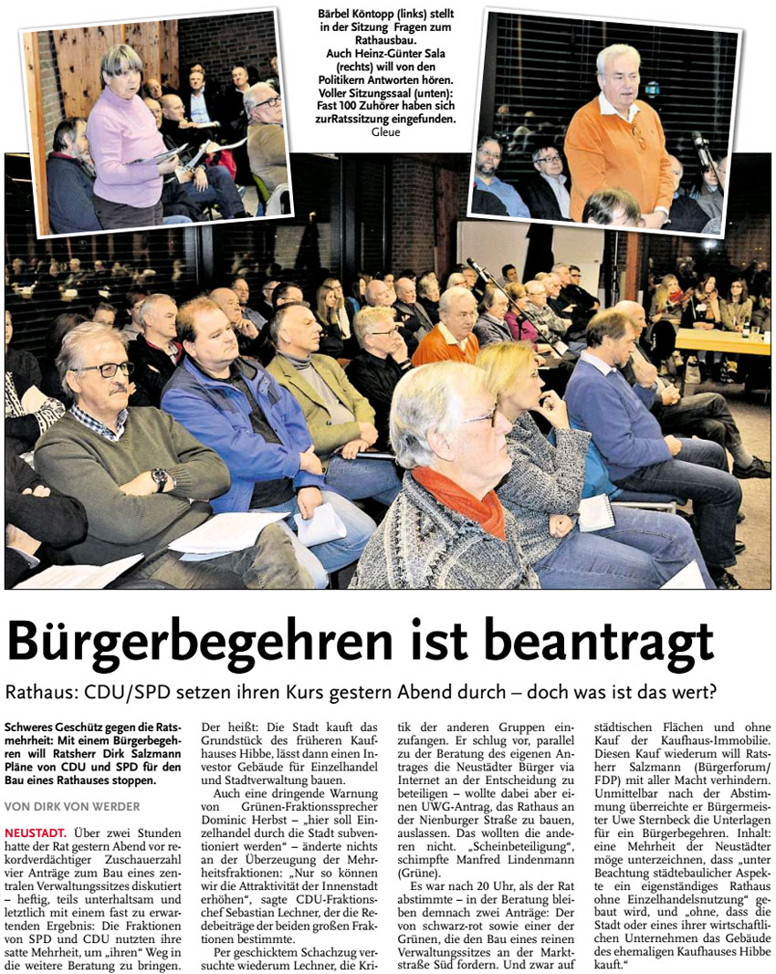 Brgerbegehren ist beantragt(Bilder und Text)
