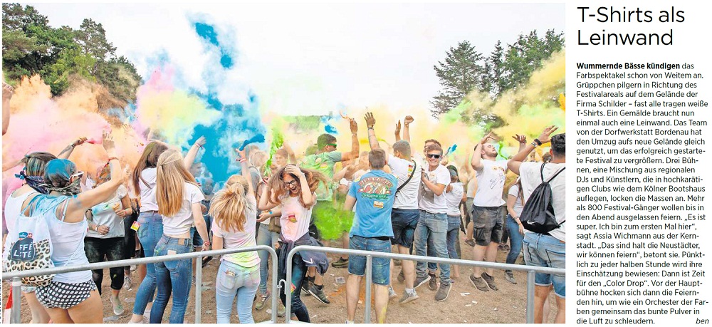 Holi-Festival Color my Life lockt mehr als 800 Besucher an (Bild und Text)