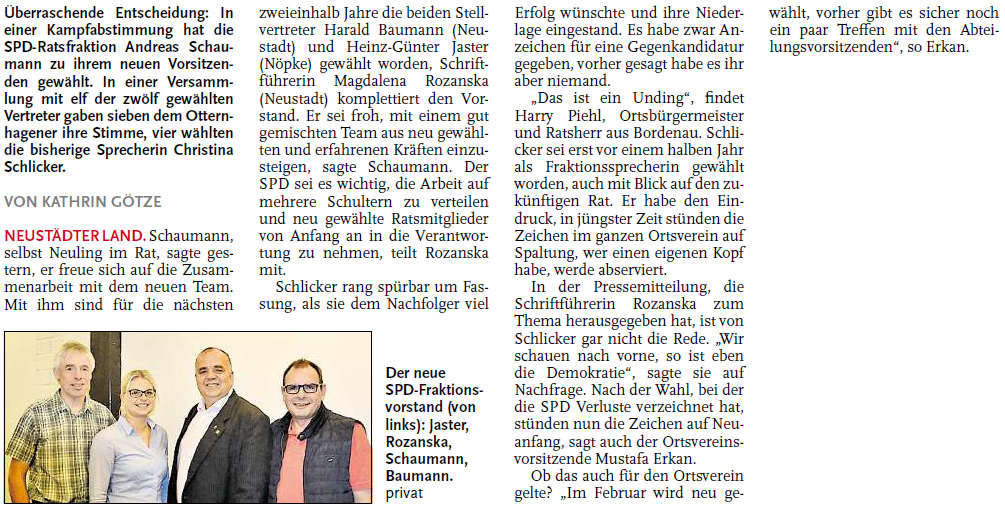 SPD startet mit Paukenschlag