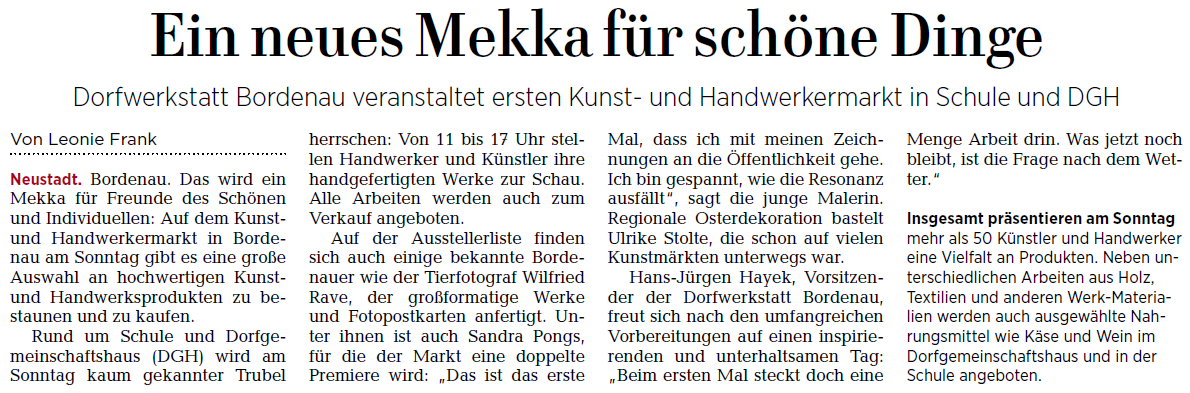 Ein neues Mekka fr schne Dinge (LZ)