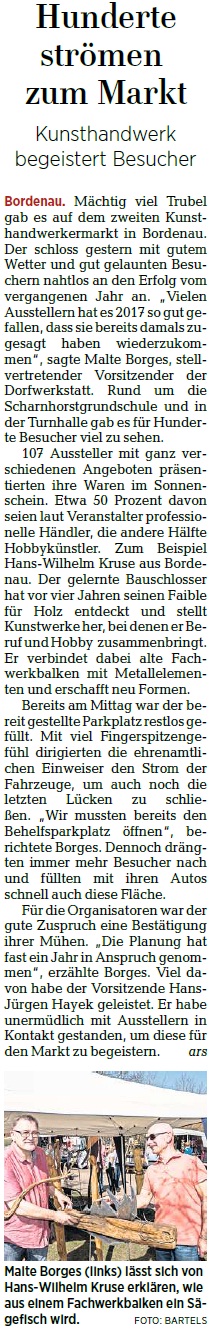 Hunderte strmen zum Markt