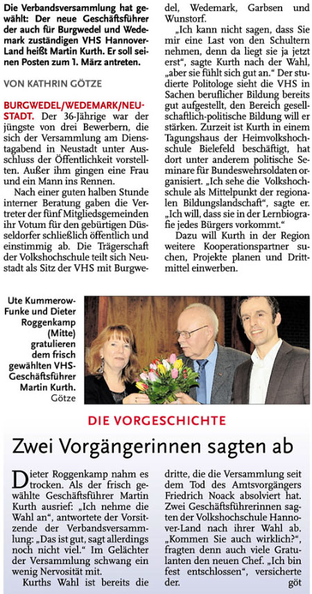 Einstimmiges Votum fr den Jngsten (Bild und Text)