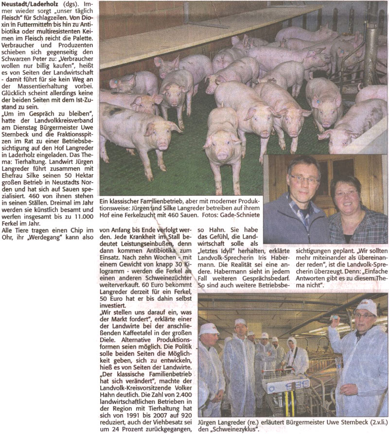 "Wir produzieren, was der Markt fordert"