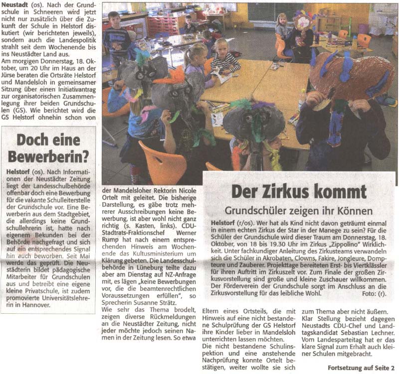 Zukunft der Grundschulen: Diskussion nimmt immer mehr an Fahrt auf (Text und Bild)