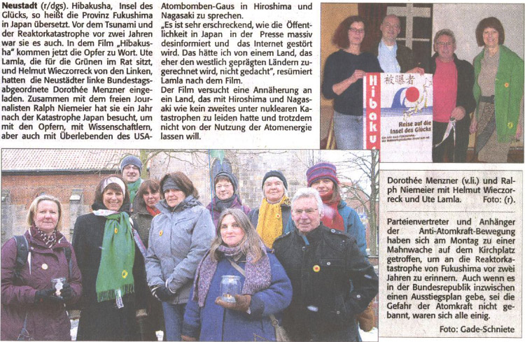 Lamla: ffentlichkeit in Japan wird massiv desinformiert (Bild und Text)