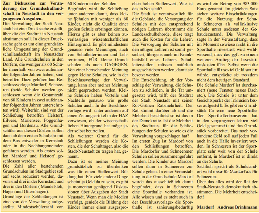 Noch ist nichts entschieden! (Text)