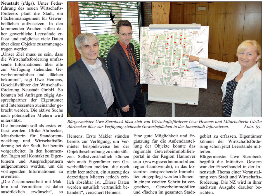 Wirtschaftsfrderung will die