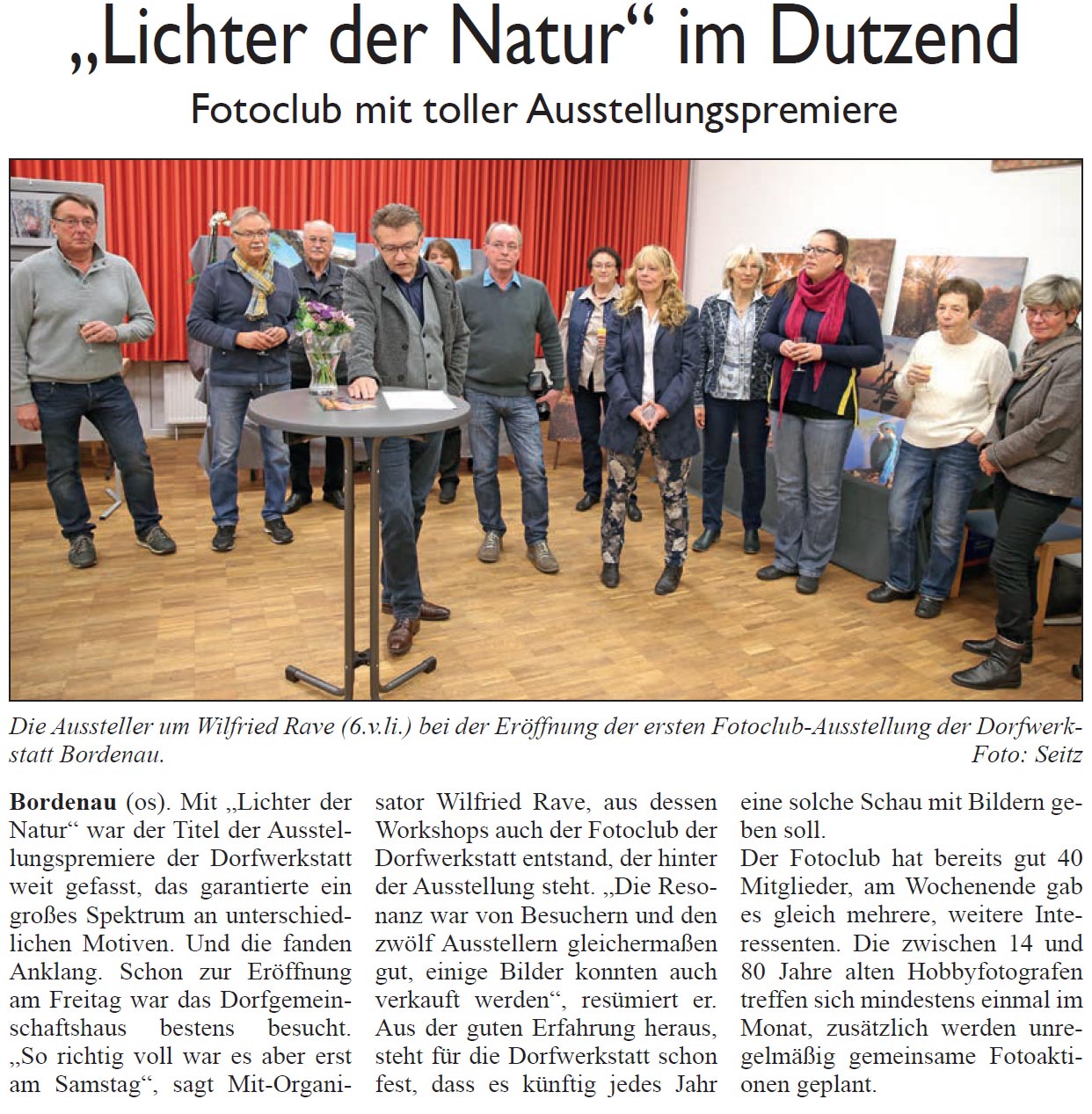 "Lichter der Natur" im Dutzend (Bild und Text)