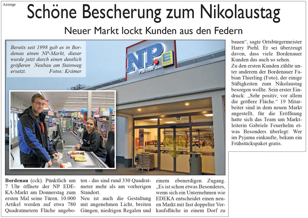 Schne Bescherung zum Nikolaustag (Text und Bild)